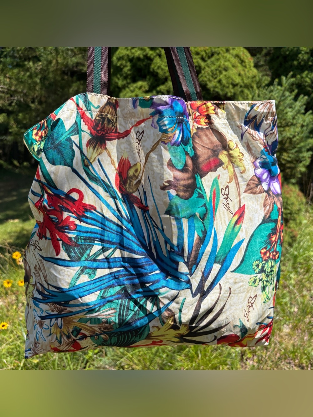 Sharif Floral Tote Bag